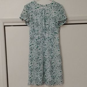 Green and White Boden Dress